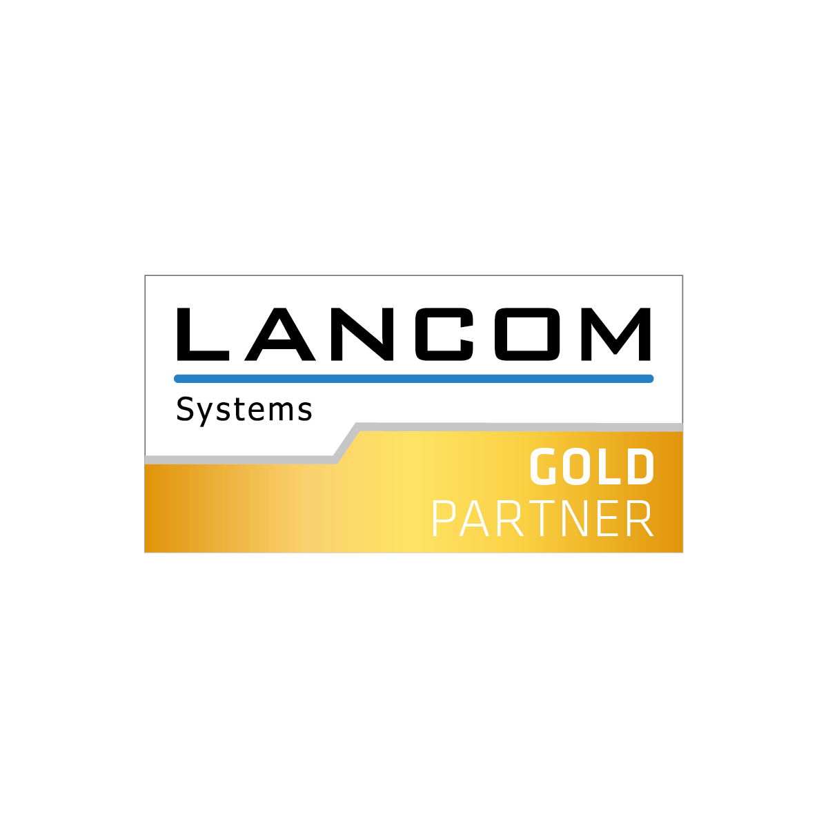 2018 - LANCOM Systems Gold Partner-Logo