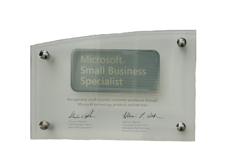 2009 - Microsoft Small Business Specialist