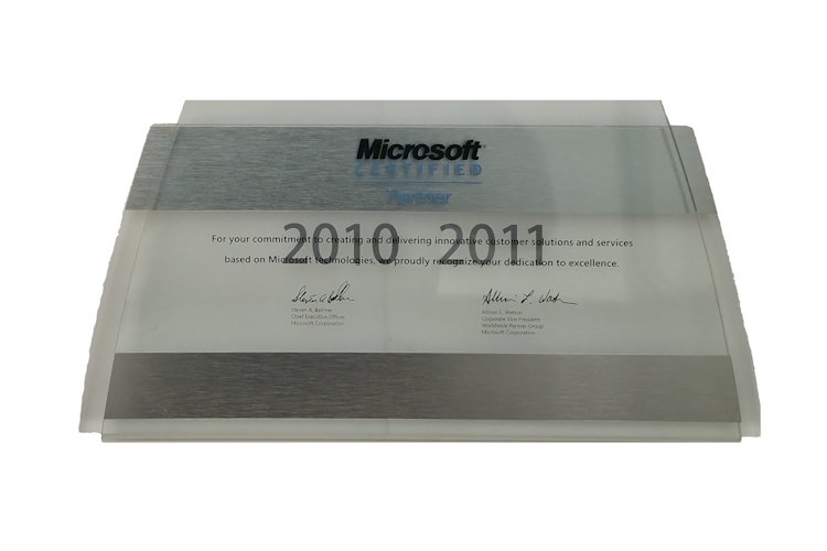2010 - Microsoft Certified Partner