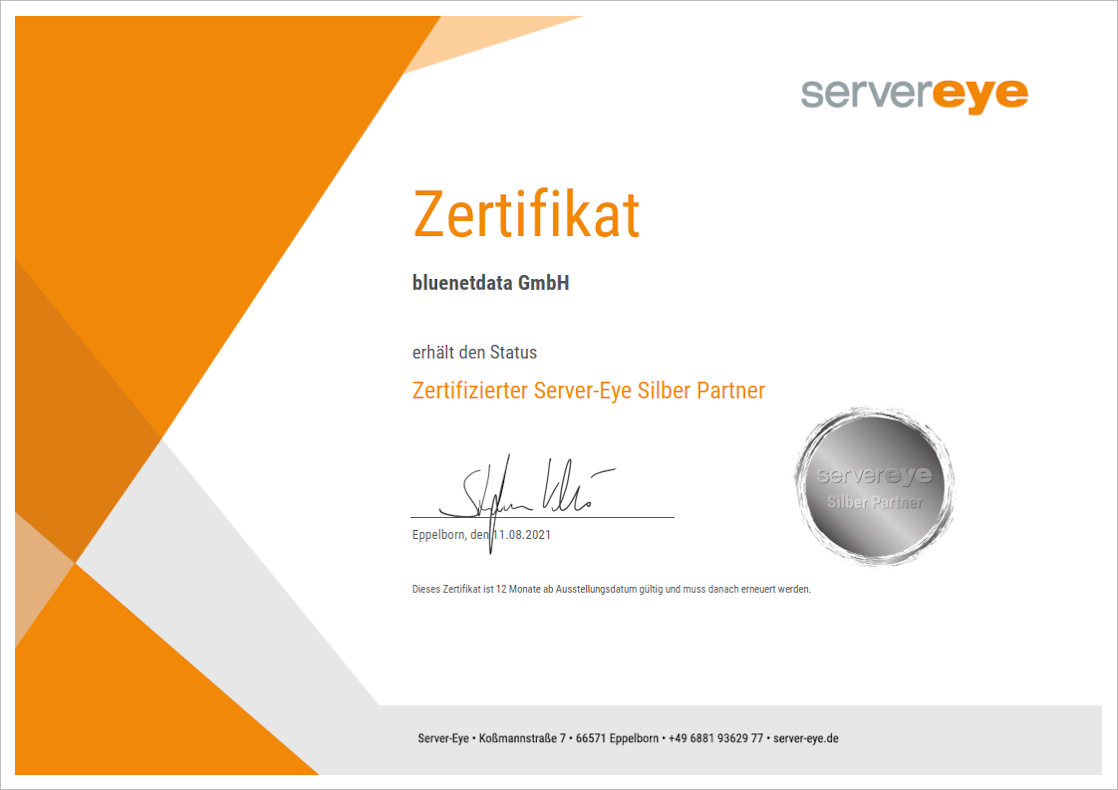 2021 - servereye Silber Partner